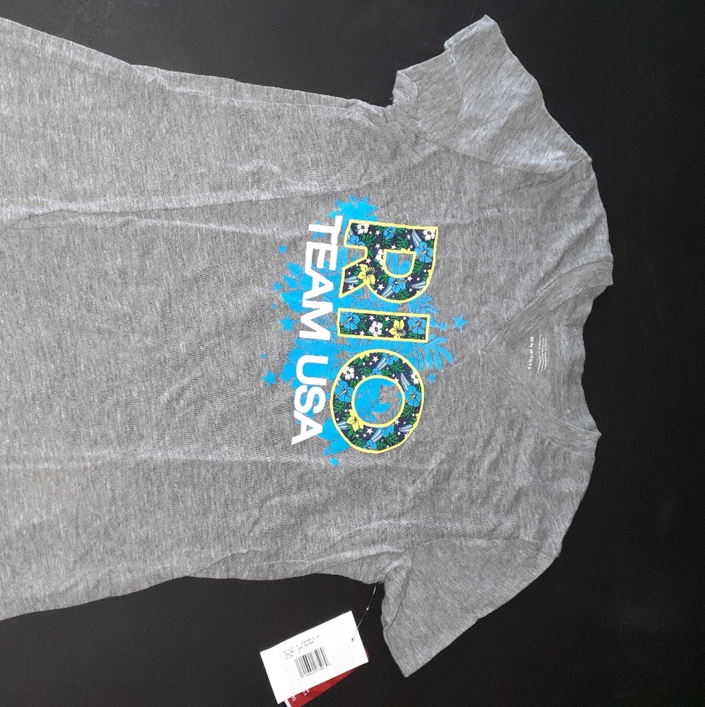 Team USA rio v neck shirt